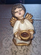 Thun Angelo Angioletto Vintage Rosy Maniche Lunghe Porta Candela Bianco