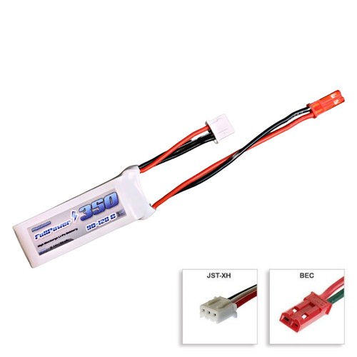 Fullpower batteria lipo 350 - batteria, 2s