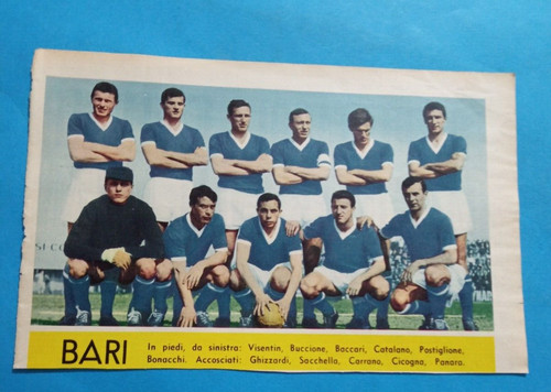 Squadra calcio 1963 bari - squadra,