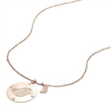 Collana donna Fossil acciaio
