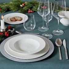 6 Piatti Bianchi Philo White sfusi Tognana Piani Fondi Frutta