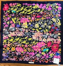 SALVATORE Ferragamo Silk Scarf