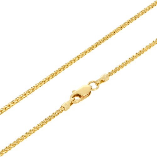 Collana franco oro giallo - collana, in