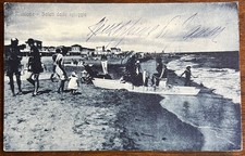 CARTOLINA D' EPOCA-RICCIONE (RN) "LA PERLA VERDE DELL' ADRIATICO" VIAGGIATA 1932