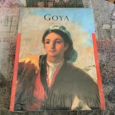 goya book, by josé gudiol, 1985 Hardcover (new in plastic)