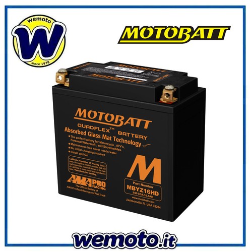 Batteria motobatt mbyz16hd - batteria,