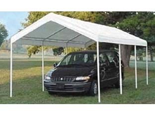 Gazebo carport senza pareti - senza,