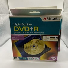 🔥Verbatim Lightscribe DVD+R