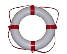 Salvagente Bianco Rosso 550 x