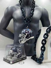 Tennessee Titans Helmet Chain - Navy Blue Chain