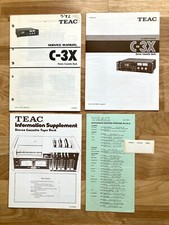 TEAC C-3X Stereo Cassette Deck