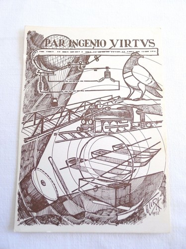 Cartolina militare genio - cartolina,