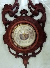 BAROMETRO ANNI 60 IN OTTONE MADE IN WESTERN GERMANY.