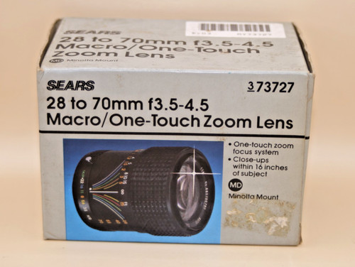 Vintage sears 70 - 28, mm