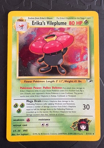Pokemon erika vileplume - pokemon,