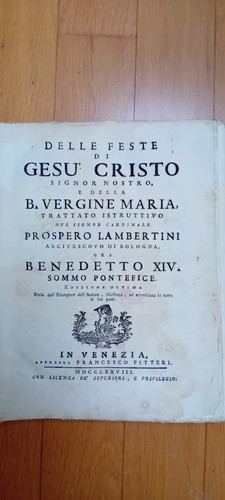 Delle feste gesu cristo - delle,