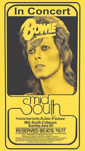 David bowie replica poster - david,