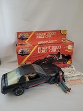 Kenner Knight Rider Knight 2000 Voice Car 1983 con figurina in scatola originale!