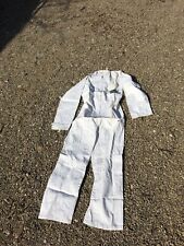 FIAT - Tuta Meccanico Bianca Vintage - Olio Fiat - Taglia 48-50