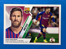 Figurine Stickers Panini Liga Este 2019-20 n.14 Lionel Messi Barcelona