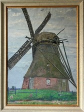 Mulino a vento Gouache 1927 in