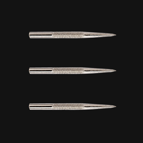 Winmau argento zigrinato 32mm
