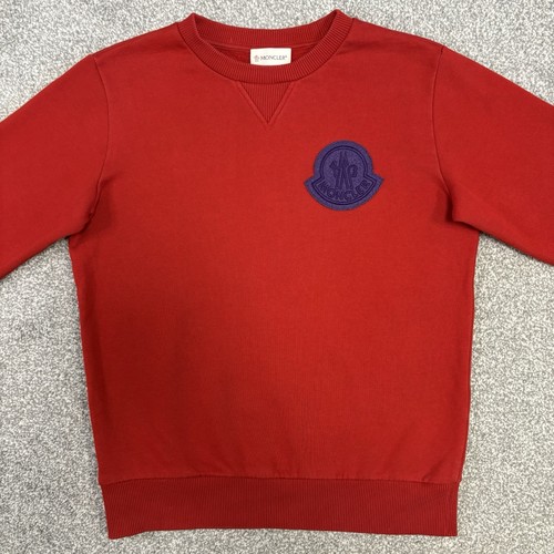 Felpa moncler rossa età - età, 12