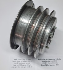 Puleggia Avviamento 2 Gole Motore Lombardini LA 85/85 Ricondizionata Originale