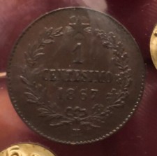 1 Centesimo 1867 Milano