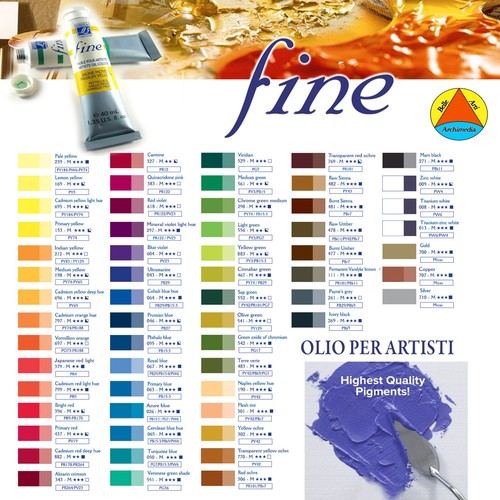 Colore olio fine lefranc - olio,