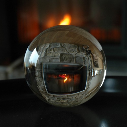 Sfera cristallo trasparente - sfera,