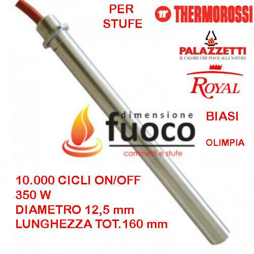 Candeletta accensione stufa - candeletta,
