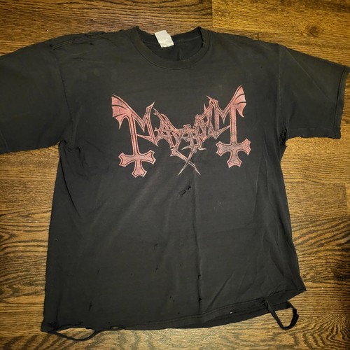 Shirt vintage mayhem puro - vintage,