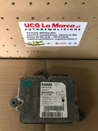 Centralina airbag renault - airbag,