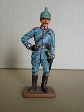 Soldatino di piombo Vintage Prussian Lieutenant 1914 Del Prado Collection