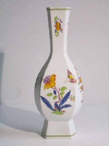 Vaso ceramica bianca figure