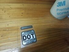 Casco Scorpion EXO R-1 CARBONIO DOT decalcomanie vinile adesivi adesivi