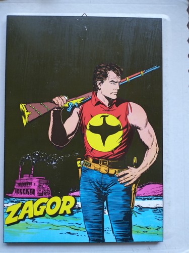 Zagor quadro quadretto in - zagor,