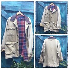 GIACCA BEIGE DENIM PELLE