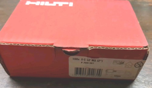 Hilti nails scatola 100 c - hilti, x-c