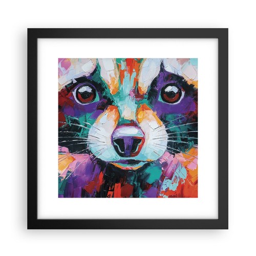 Poster 30x30cm procione - 30x30cm,