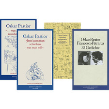 Oskar Pastior-Set, 4 Bände. 