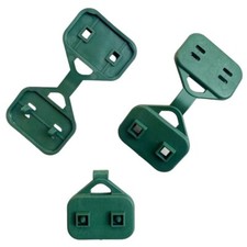 CLIPS per fissaggio telo ombreggiante clac pvc ganci per rete ombra frangisole