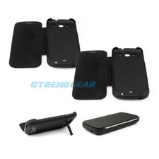 2X CUSTODIA POWER BANK BATTERIA BACKUP ESTERNA 3200MAH NERA GALAXY S3