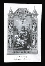 santino incisione 1800 S.GIUSEPPE