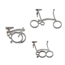 Titanio Portachiavi Brompton