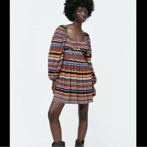 Mini abito donna - a, righe