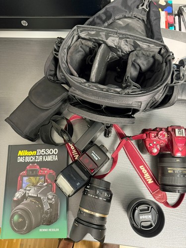 Nikon 5300 rossa con - nikon,