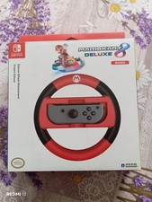 Volante SWITCH Mario Kart 8 Deluxe Racing Wheel Rosso e Nero super Mario 