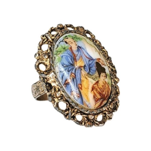 Anello orientale vintage - anello,